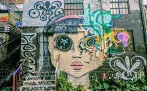 Art alley | Broken bleeds beauty